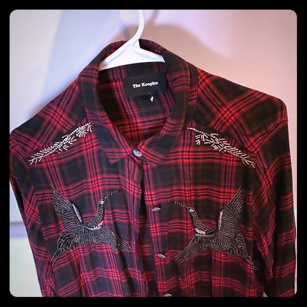 The Kooples embroidered shirt